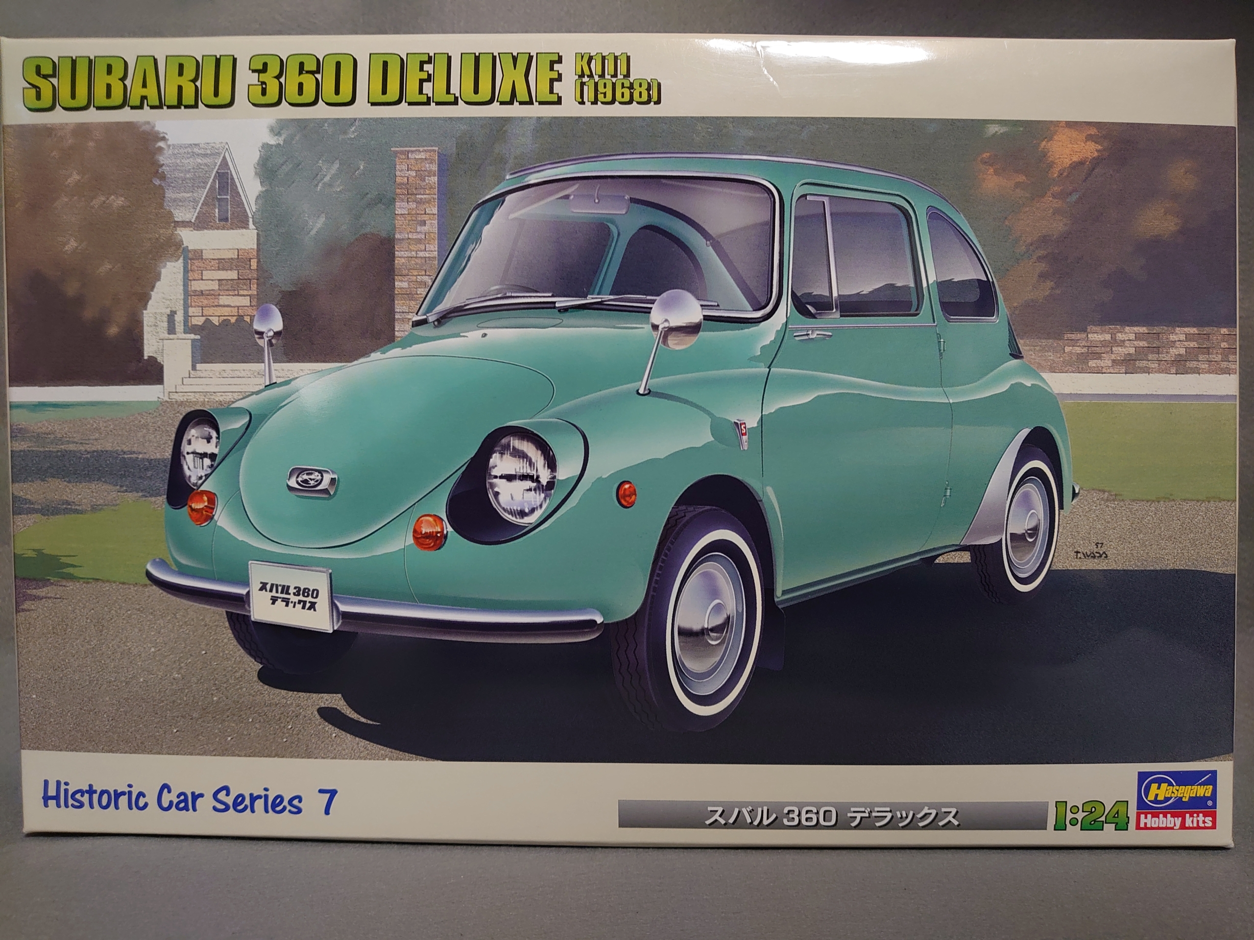 スバル360 1/24 完成品 ハセガワ製 Amazon | ハセガワ 1/24 スバル 360 ヤング SS プラモデル HC6
