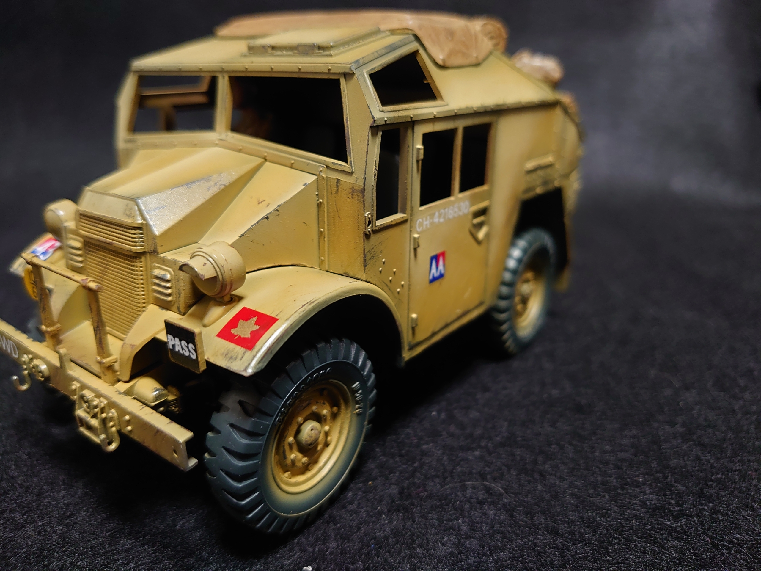 1/35クォードガントラクター25ポンド砲ラジコン仕様 タミヤ 1/35 25ポンド砲＆クォード・ガントラクター その6