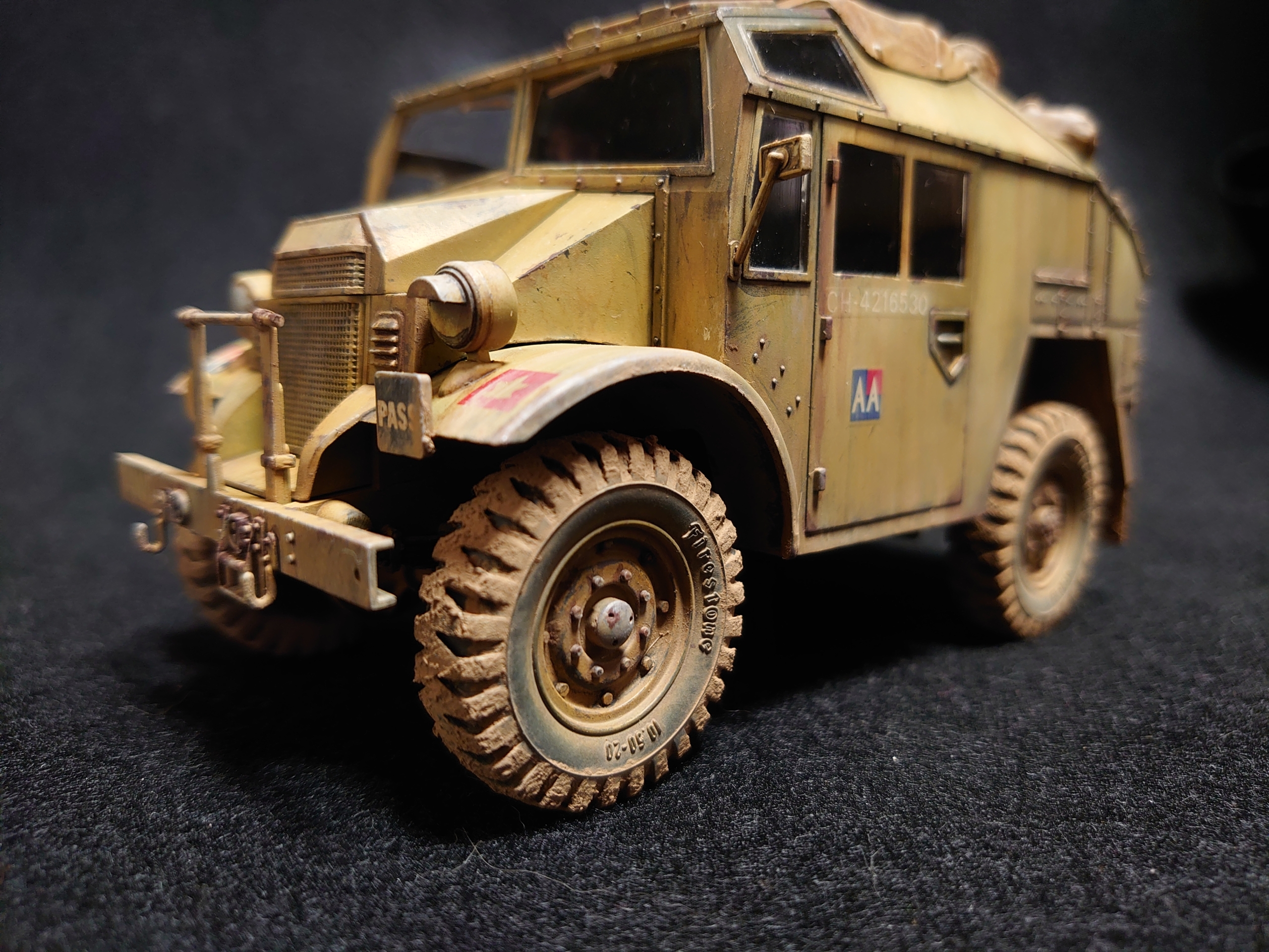 1/35クォードガントラクター25ポンド砲ラジコン仕様 1/35クォードガントラクター25ポンド砲ラジコン仕様 - メルカリ