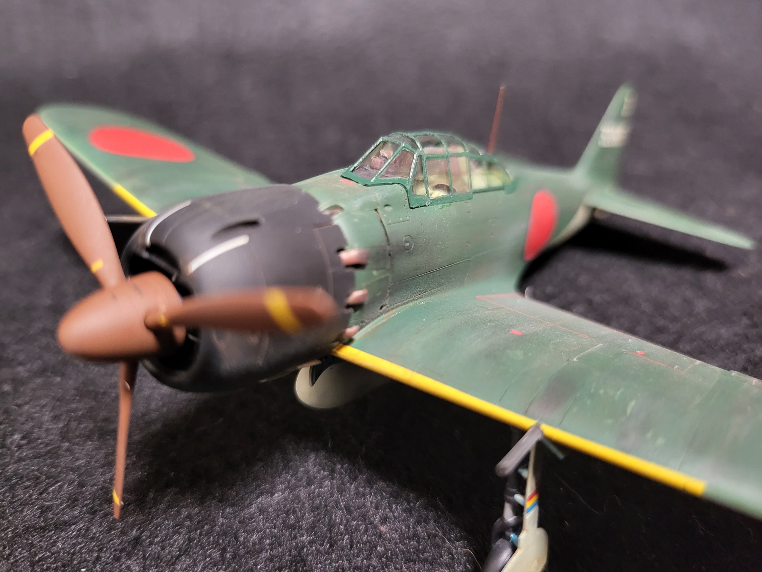 タミヤ 1/72 零戦 その6 完成編 | 気まぐれプラモ趣味ブログ