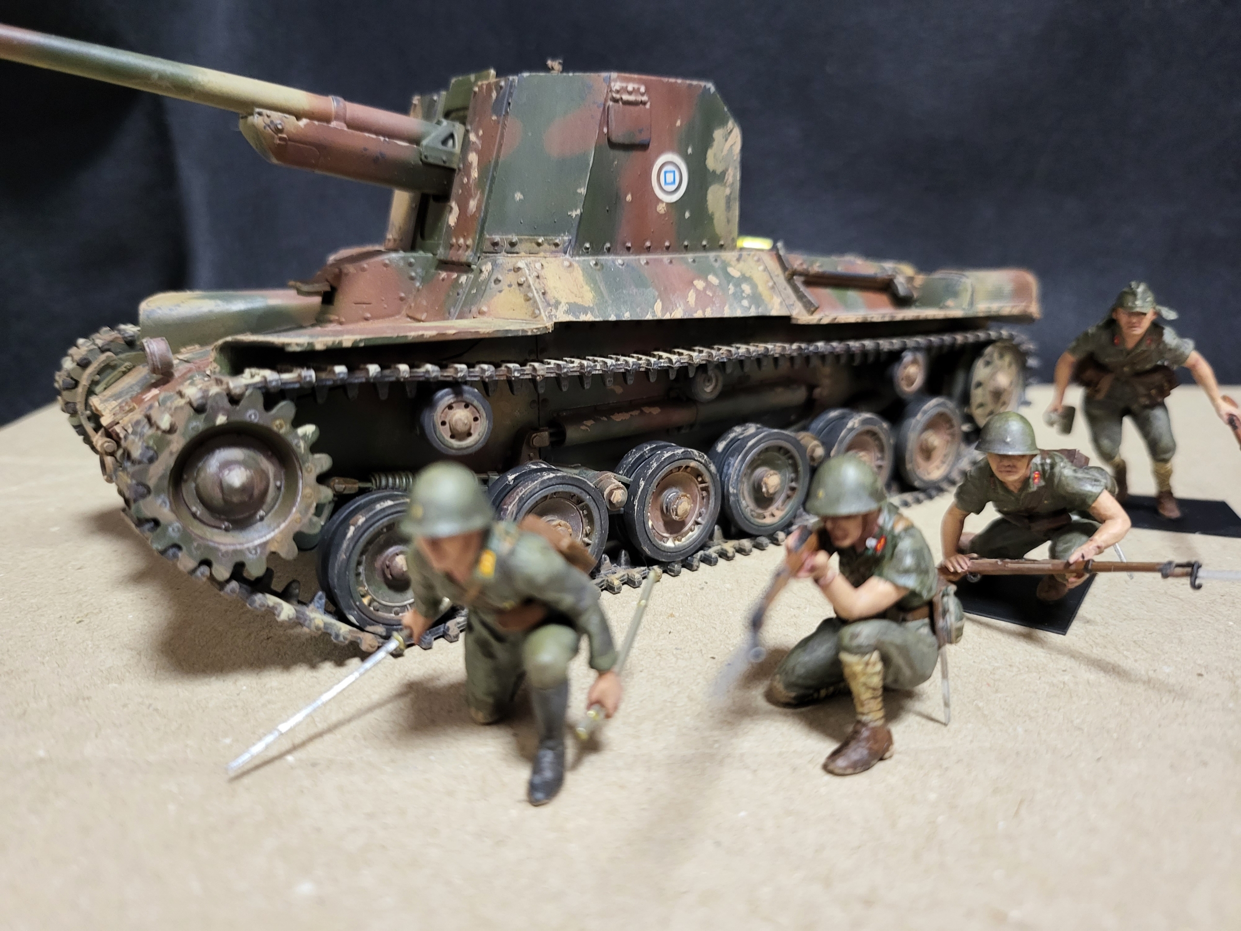 タミヤ 1/35 一式砲戦車 その7 完成編 | 気まぐれプラモ趣味ブログ