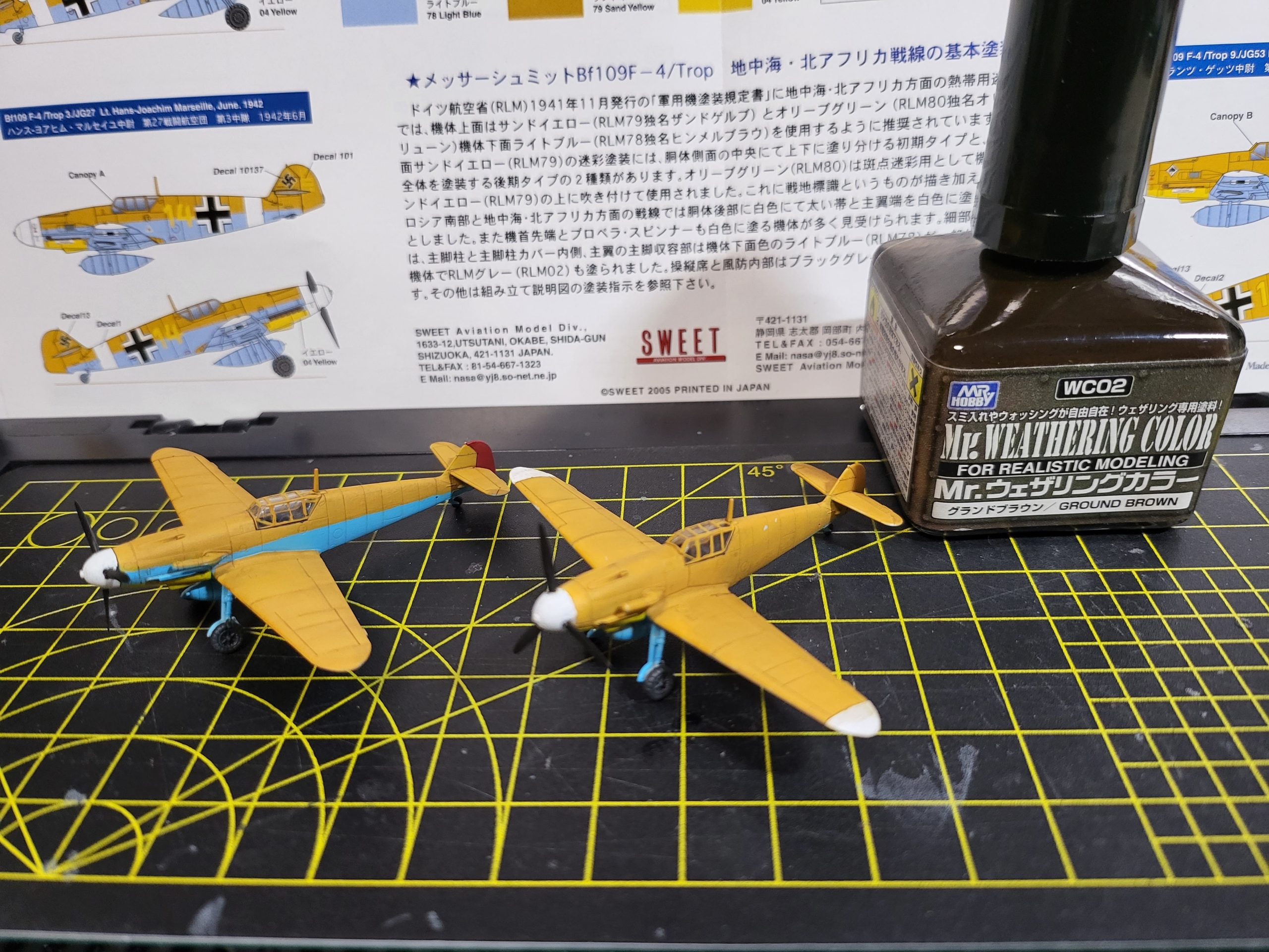 SWEET 1/144 AVIATION MODEL 組立・塗装編 | 気まぐれプラモ趣味ブログ