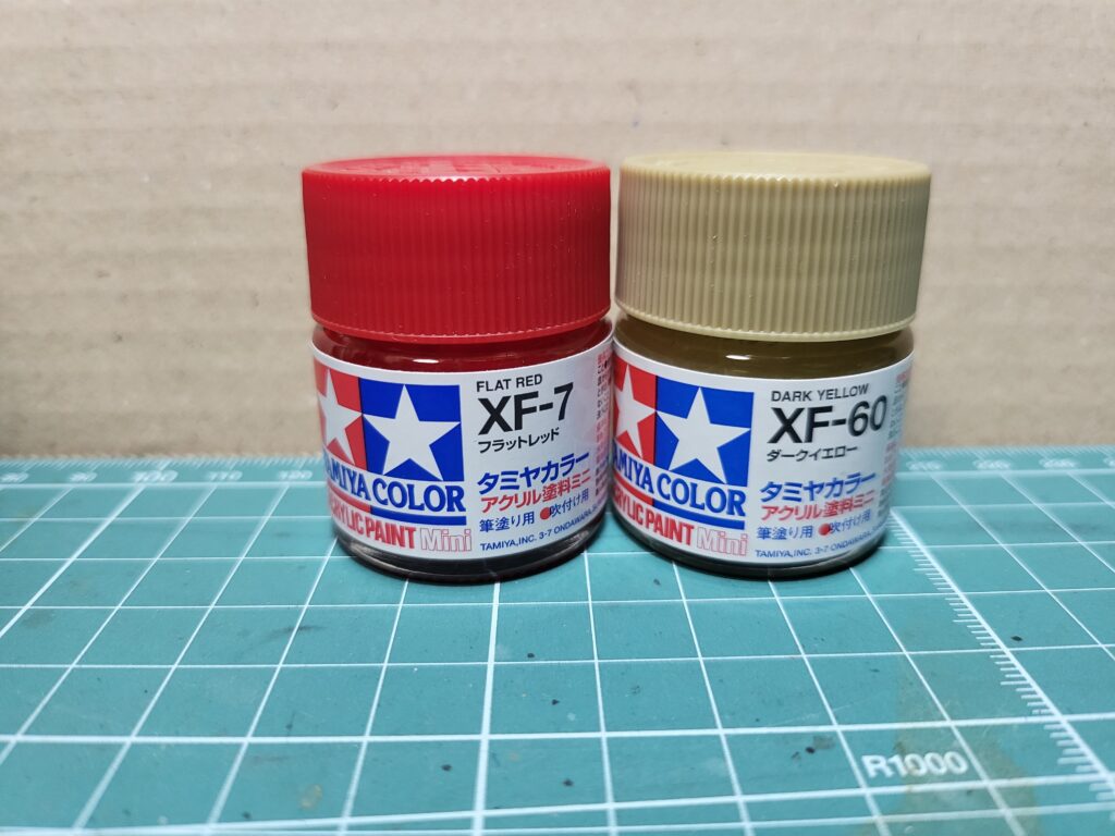タミヤカラー XF-7 フラットレッド アクリル塗料 23ml